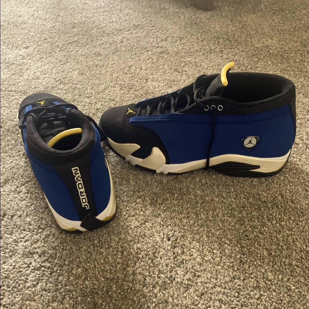 Jordan Athletic Shoes - Blue and Black